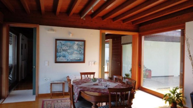 Stalos Kreta, Stalos: Luxuriöse Villa mit Meerblick in Strandnähe zu verkaufen Haus kaufen
